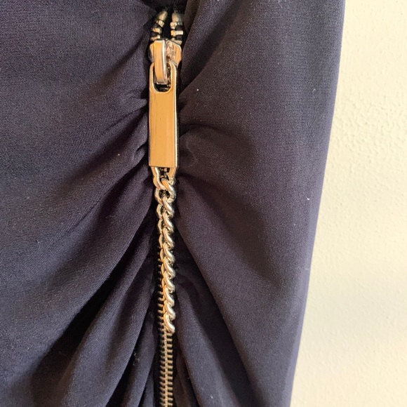 Chico’s Formal Asymmetrical Zipper Dress - Picture 3 of 6